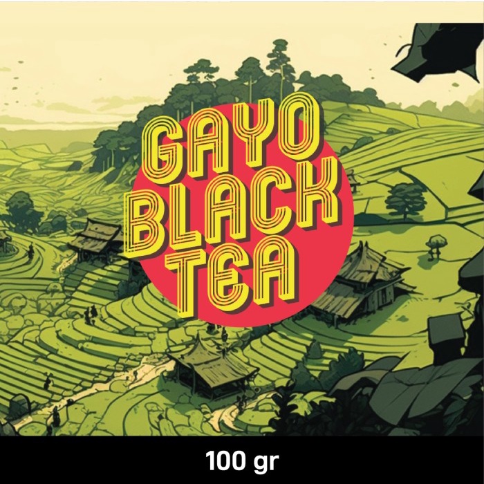 

GAYO BLACK TEA Specialty Coffee Biji Kopi by Space Roastery - 100 gram