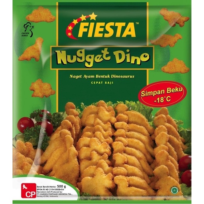 

Fiesta Nugget Dino 500 Gram - Semesta Frozen Food