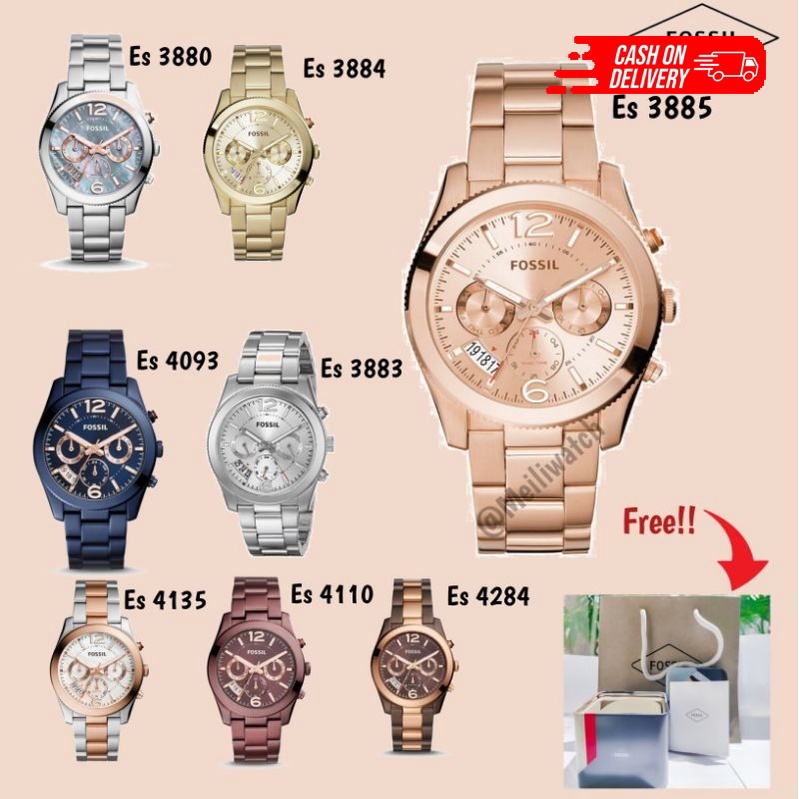 (COD) JAM TANGAN F0SSIL [ES 3880][ES 3884][ES 3885][ES 4093][ES 3883][ES 4135][ES 4110][ES 4284] Ori