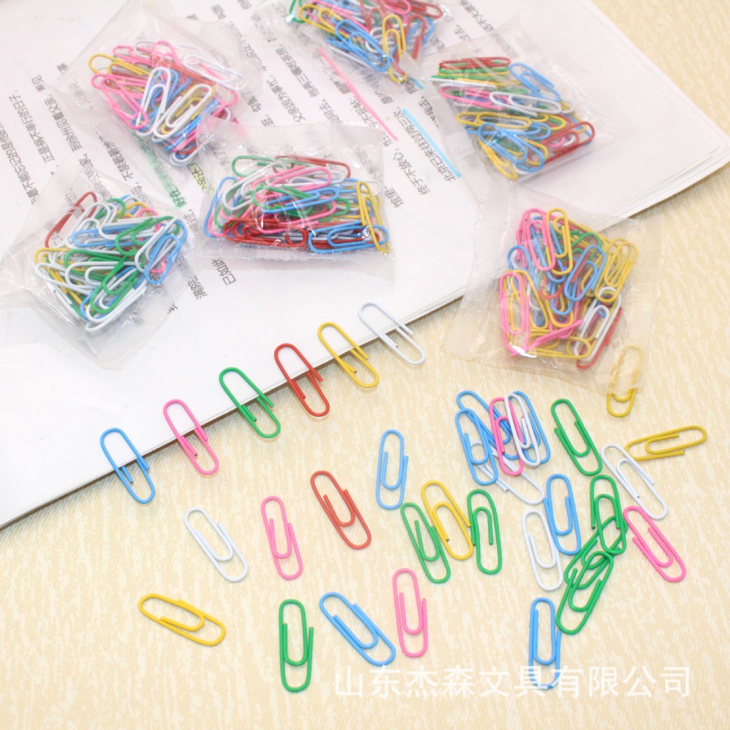 

[ GROSIR ATK ] PAPERCLIP WARNA WARNI ISI 70PCS / PAPER CLIP UKURAN 33MM COLORFULL ISI 70PCS LG