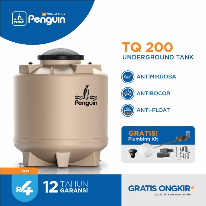 Tangki Penguin | Toren | Tandon Air TQ 200 - 2000 liter