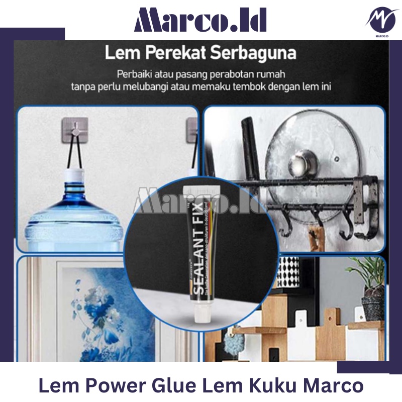 Lem Power Glue Original Korea Pengganti Paku Attack 12 Pcs Multifungsi Kaca Kayu Elektronik Rekatkan