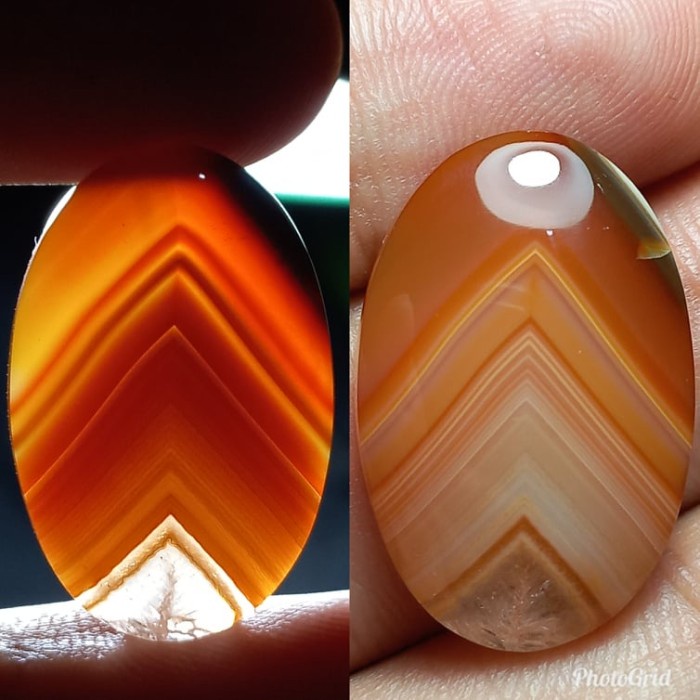 Natural Batu Akik Motif Gambar Junjung Drajat Pangkat Wibawa Antik 5