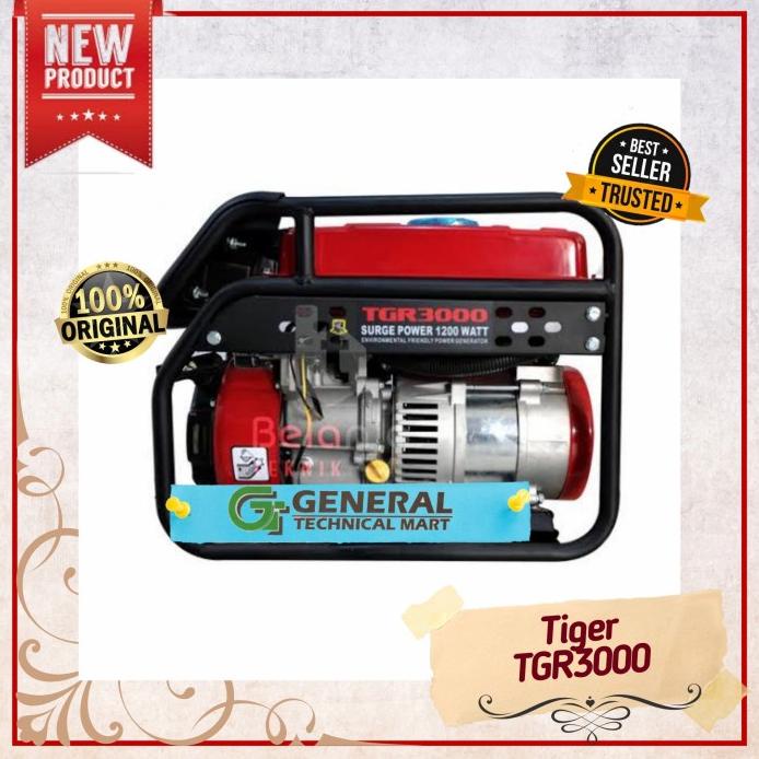 Genset 1200 Watt Tiger Tgr3000