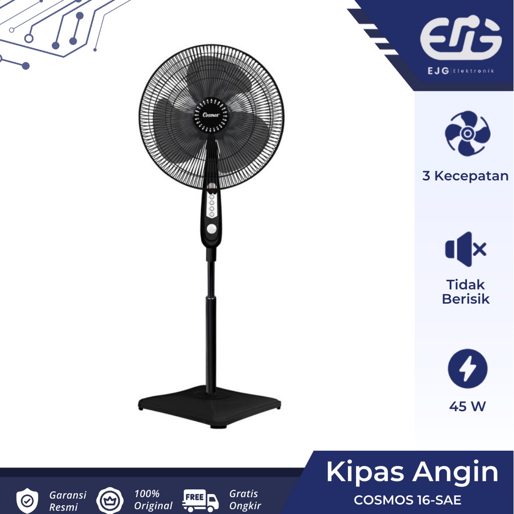 COSMOS 16SAE Stand Fan / Kipas Angin Berdiri 16 Inci 16 SAE