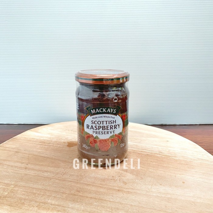 

Mackays Scottish Raspberry Preserve / Selai 340 Gram