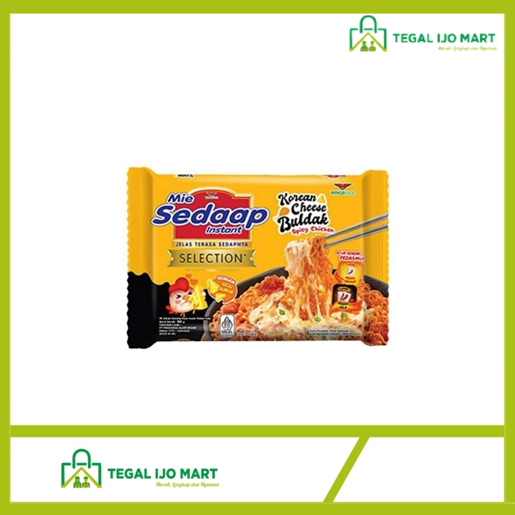 

Sedaap Mie Korean Cheese Buldak 86 Gr