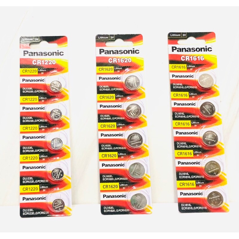 Baterai Lithium Kancing P4N4S0NIC 3V Type CR 1220 - CR 1620 - CR 1616 Harga Per 1 Papan isi 5 Pcs