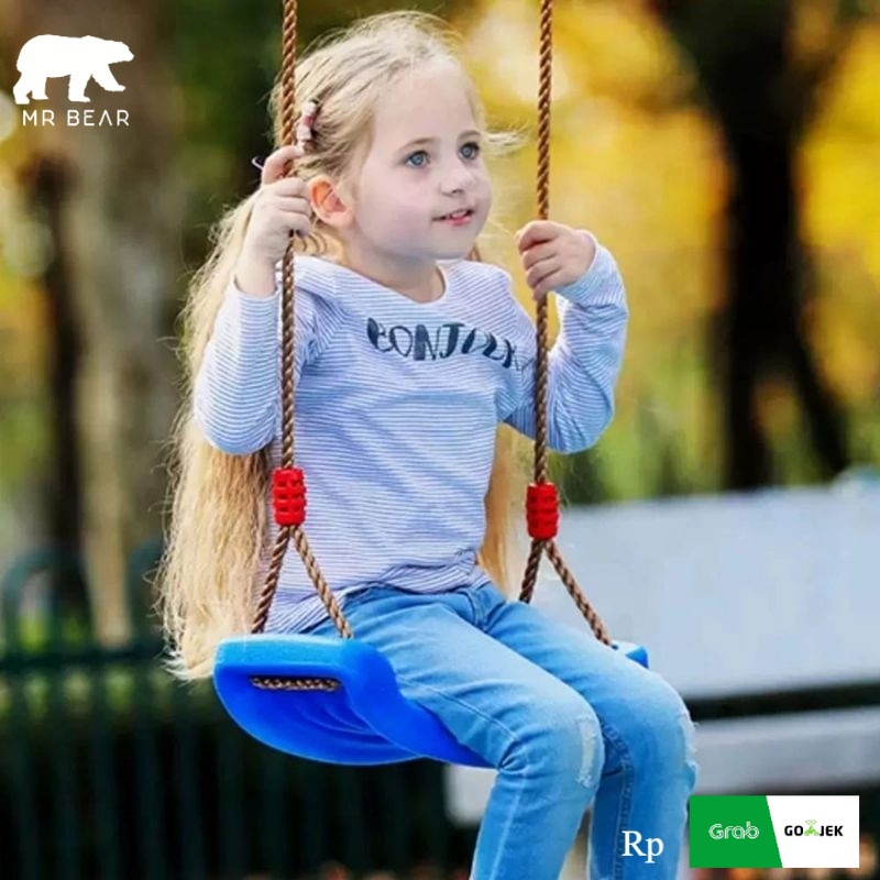 Ayunan Anak Plastik Tebal Portable Indoor