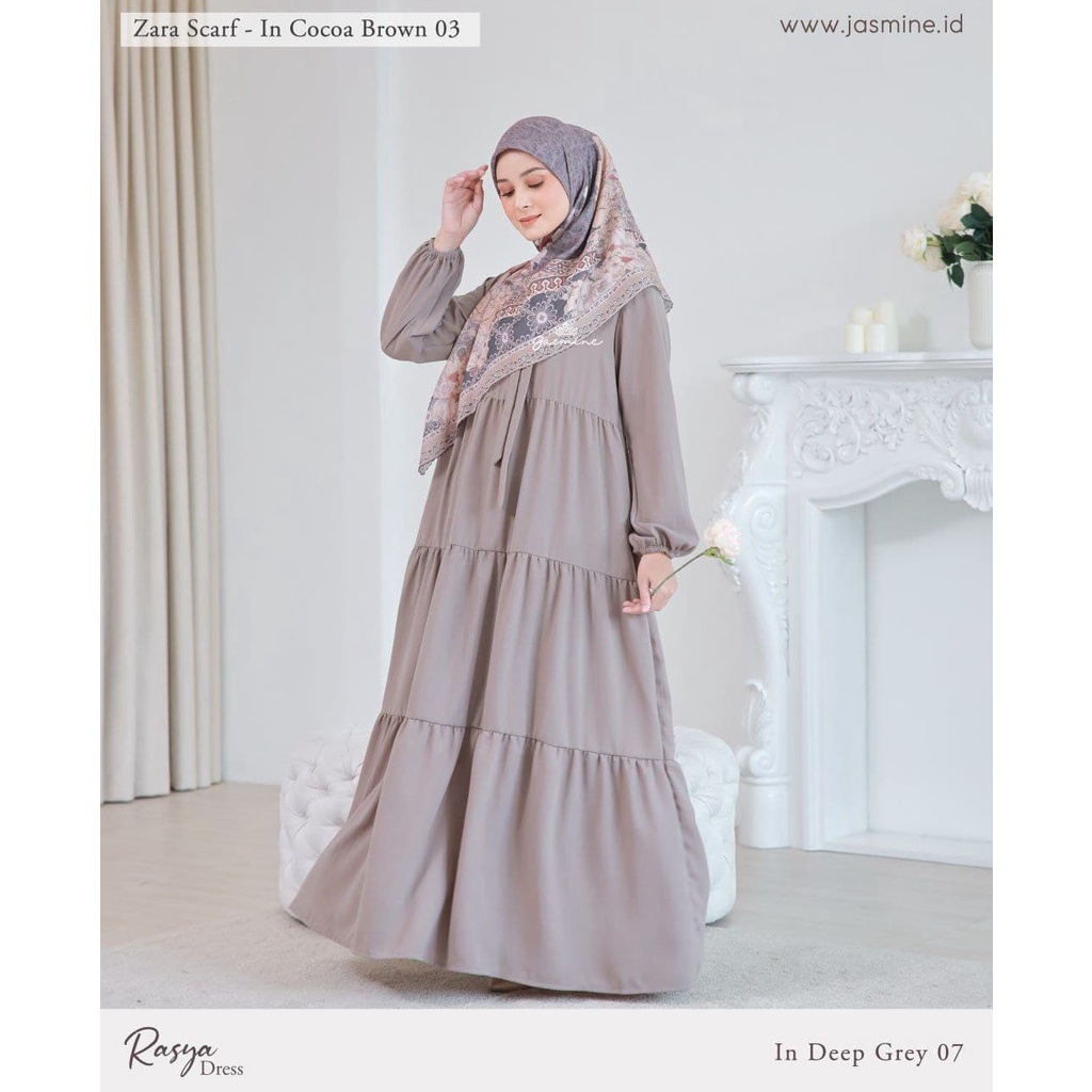 JASMINE - RASYA DRESS / GAMIS SYARI / GAMIS MUSLIMAH GAMIS