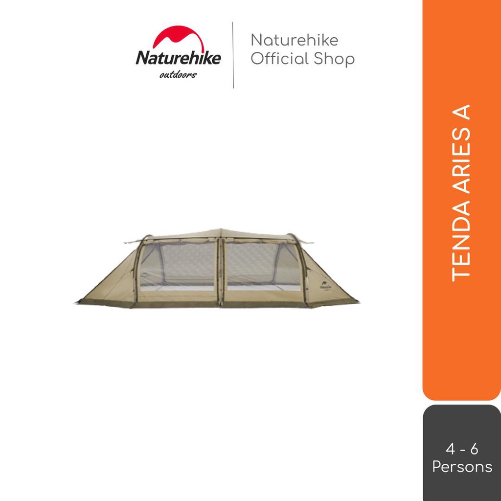 TENDA ARIES A CAMPING / GLAMPING 4 - 6 ORANG NATUREHIKE NH22YW004