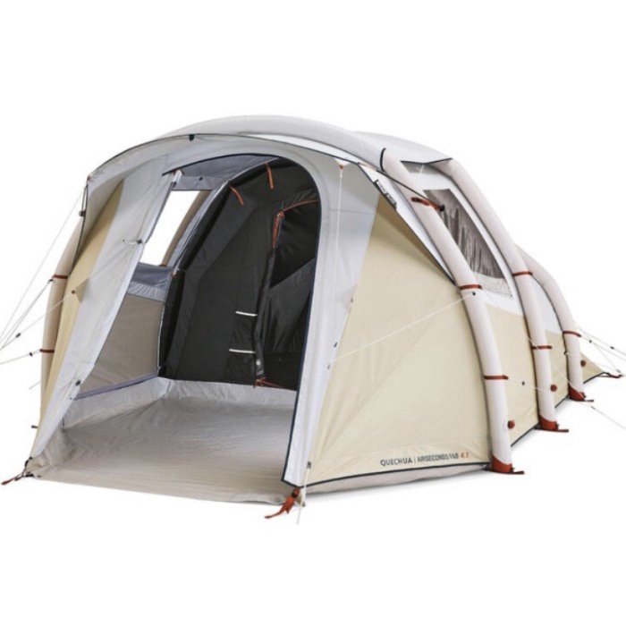 TENDA CAMPING 4-5 ORANG ARPENAZ 4.1 XL AIR SECOND FRESH AND BLACK