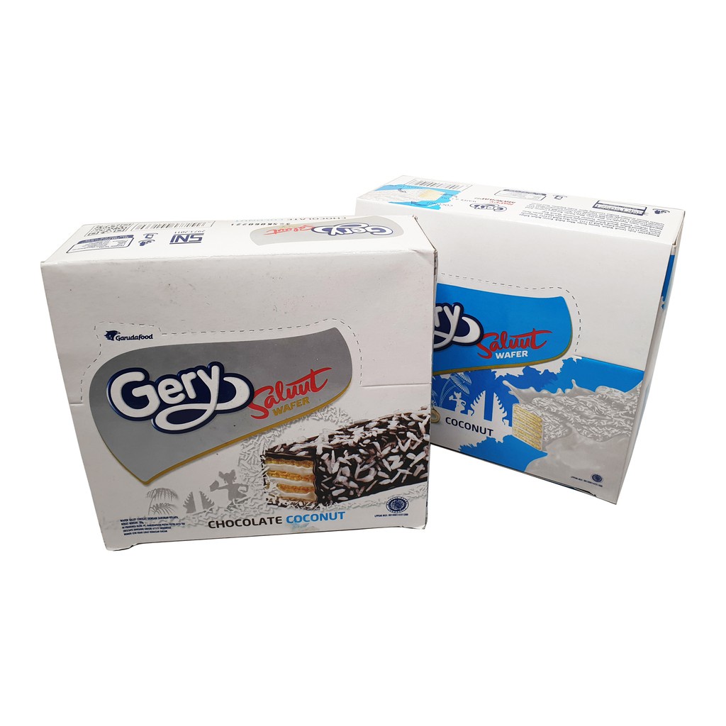 

Gery Saluut Wafer Kelapa BOX - Netto 12 bks x 21 gr - PROMO