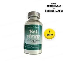 JUAL VET STREP 5ML INJEKSI MEDION OBAT AYAM UNGGAS NGOROK CRD FLU BURUNG BATUK KORISA PERNAFASAN
