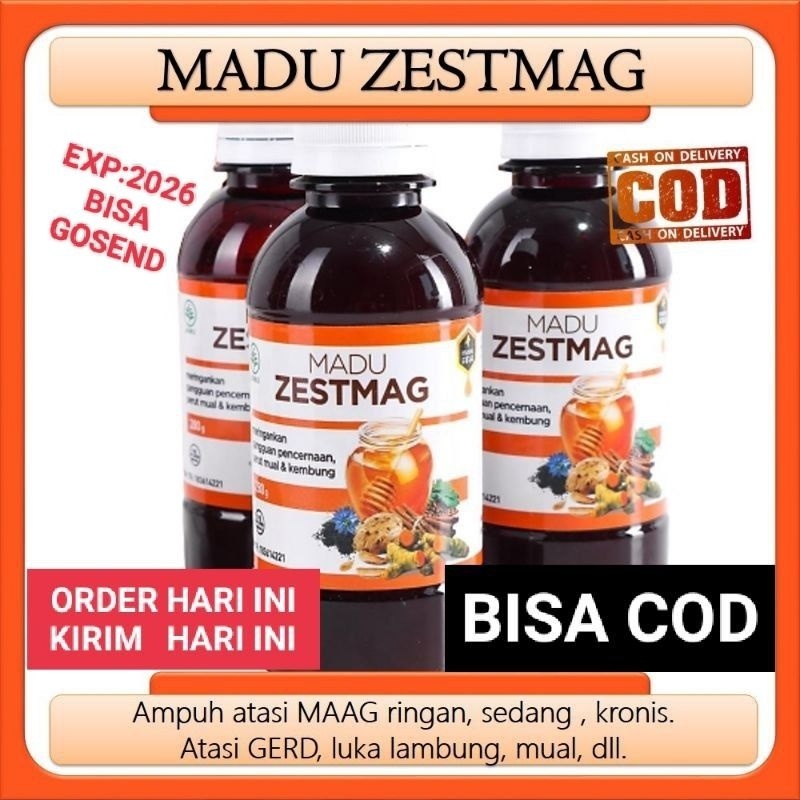 

MADU ZESTMAG /Zestmaag/Zestmagg UNTUK MAAG DAN ASAM LAMBUNG/BISA COD