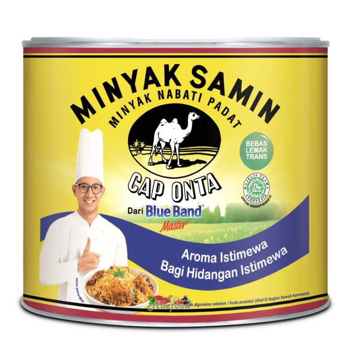 

Blue Band Minyak Samin Cap Onta | Minyak Nabati 2Kg