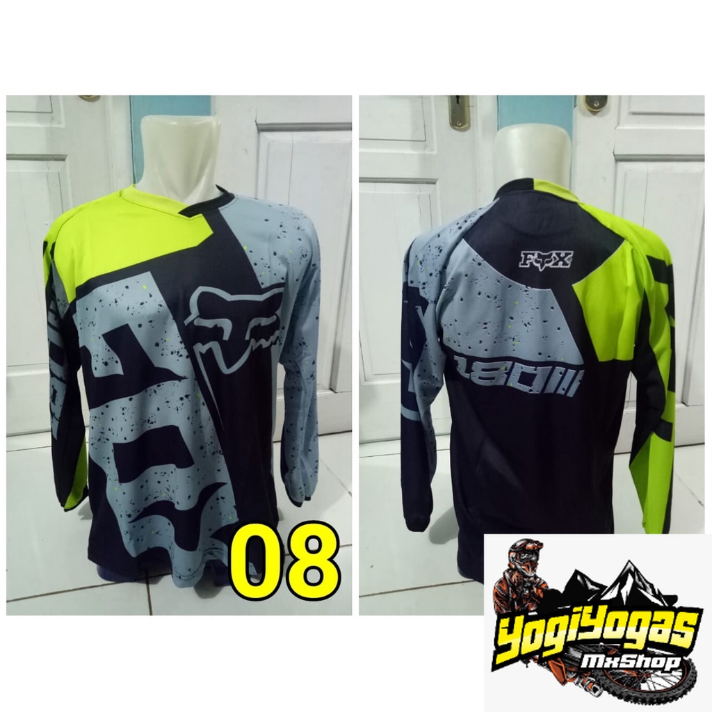 JERSY TRAIL CROSS JERSEY FULLPRINT KUALITAS PREMIUM SARUNG TANGAN DAN BAJU CROSS OFFROAD JERSY SEPED