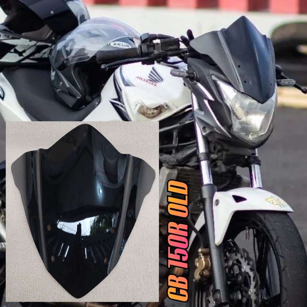 VISOR CUSTOM HONDA CB 150R OLD WINDSHIELD CB 150R OLD
