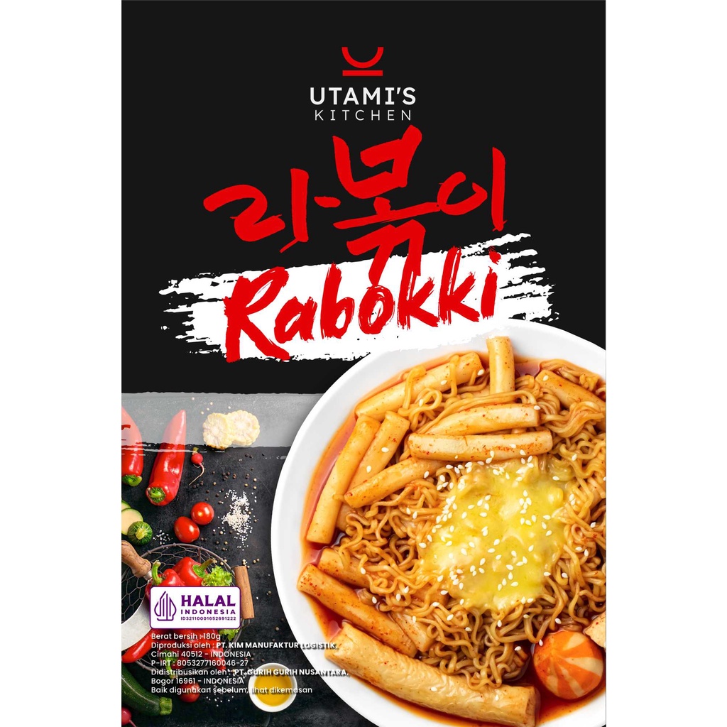

Rabokki Instant Rabokki Instant Halal Rabokki Lokal