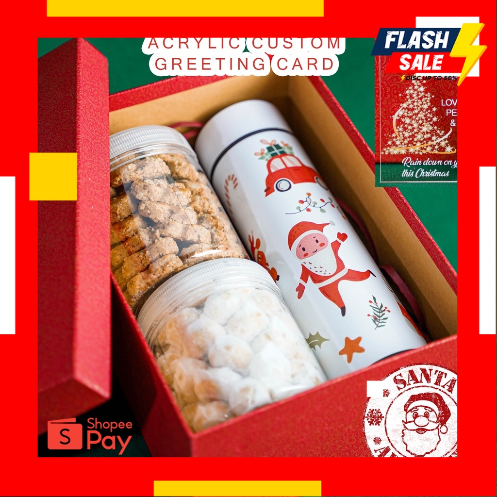 

12.12 SALE |Sakou Christmas Hampers Gift Hamper Natal Parsel Tahun Baru Parcel Kado Kue Kering