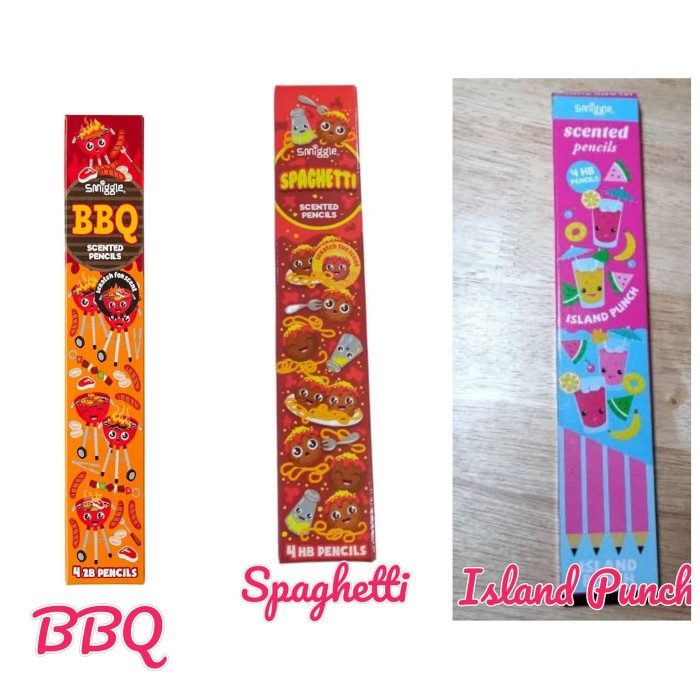 

SMIGGLE SCENTED PENCILS PACK - PENSIL WANGI PACK SMIGGLE - Spaghetti