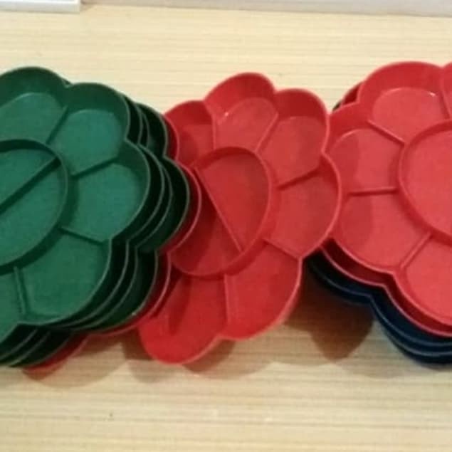 

Paket Lukis kanvas 20x20,palet,kuas,cat akrilik⠀