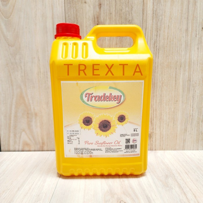 

Tradekey Sunflower Oil / Minyak Bunga Matahari 5 Liter GOJEK GRAB