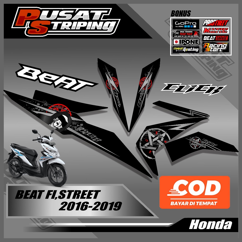 Striping Beat 2016 2017 2018 2019 Semi Full Striping Beat Fi Street Simpel Lady Santanic