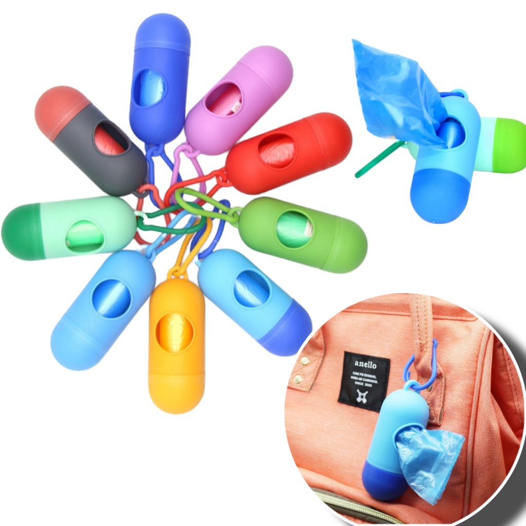 Plastik Poop Bag | Kantong Plastik Sampah Popok Serbaguna | Baby Diapers Dispenser Poop Bag