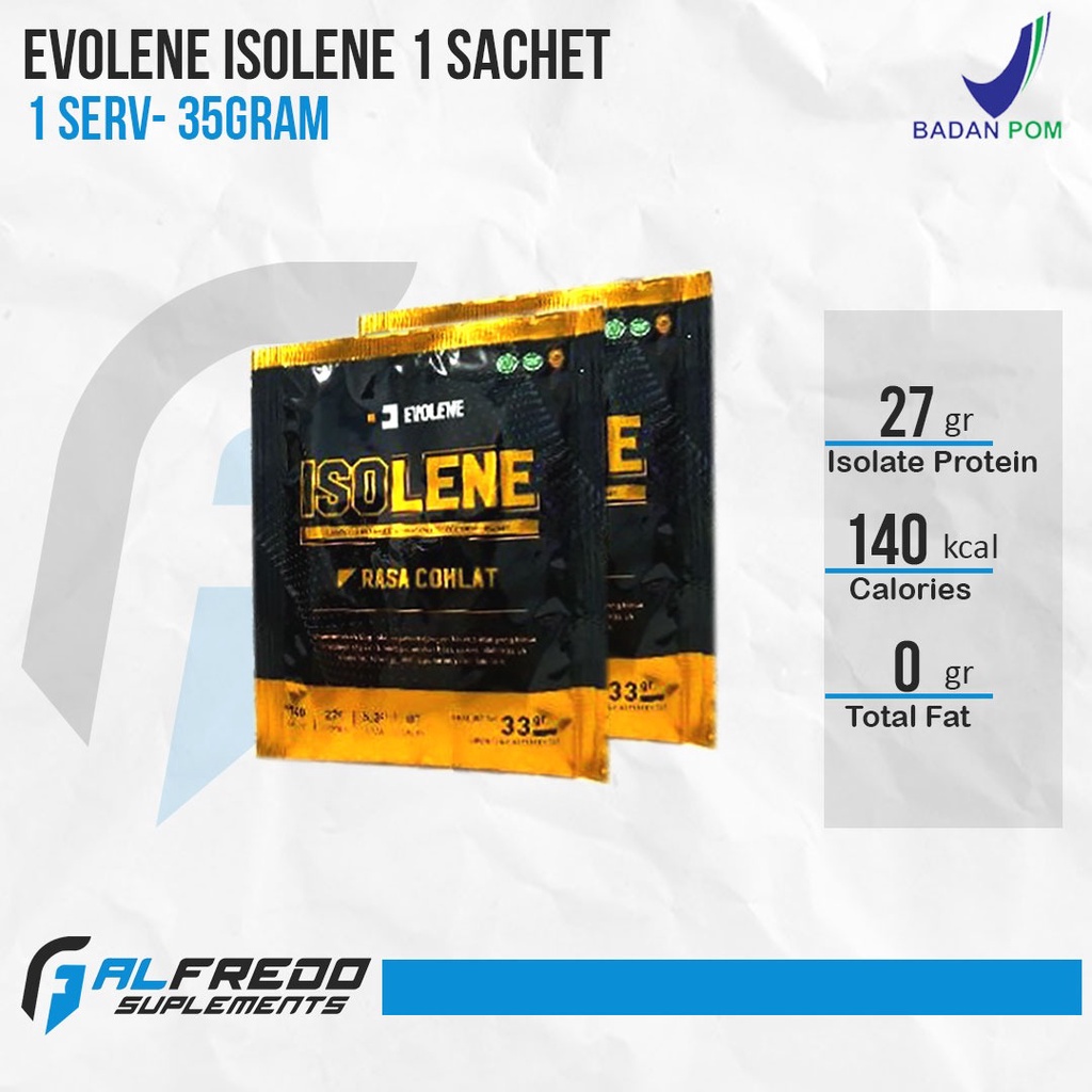 EVOLENE ISOLENE 1 SACHET Whey Protein Isolate