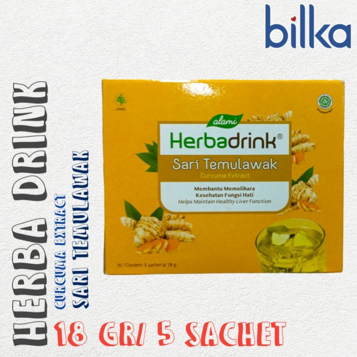 

HERBA DRINK Sari Temulawak 18gr/5sachet