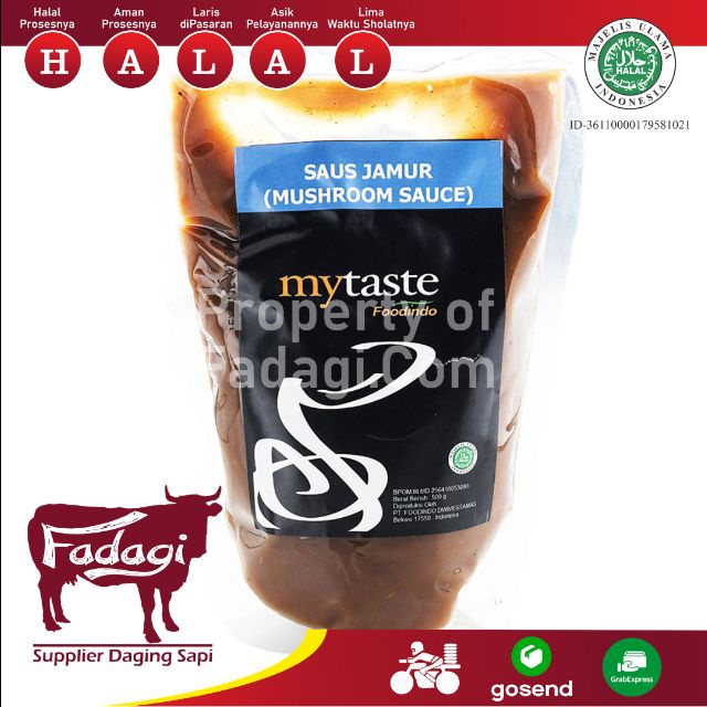 

MY TASTE Saus Jamur (Mushroom Sauce) (500 gr)