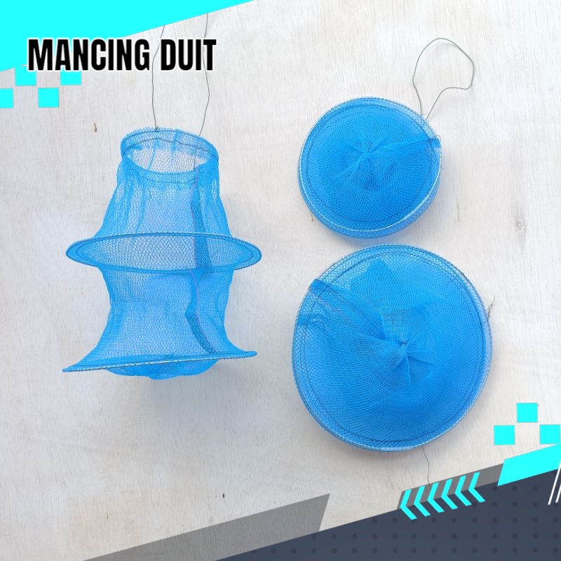 Korang Pancing Ikan Koja Waring Udang / Keramba Mancing Ikan / Tempat Mancing Ikan Biru