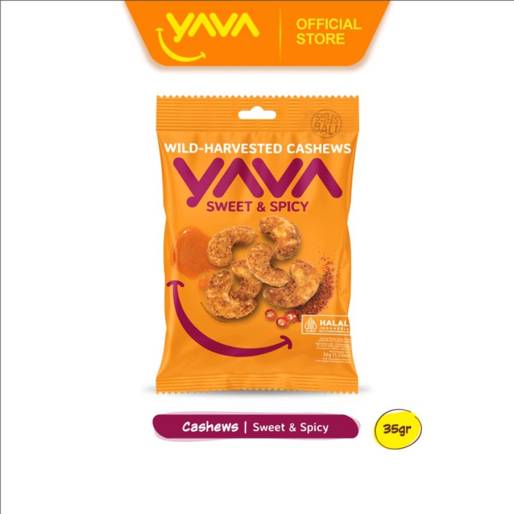 

Yava Cashew Sweet & Spicy 35g