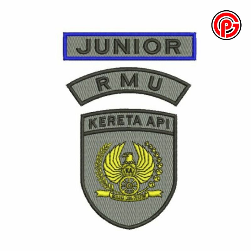 Best Seller Bordir KAI / Bordir PDH KAI / Logo KAI / Logo PDH KAI / Bordir Logo KAI / Bordir Logo PD