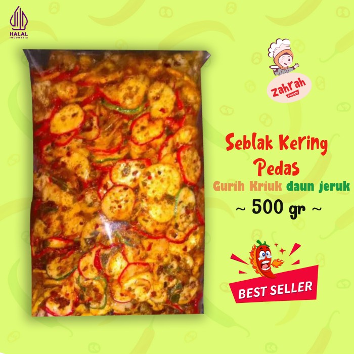 

Seblak Kering Pedas 500 gr - Gurih Kriuk / Sebring Camilan Instant