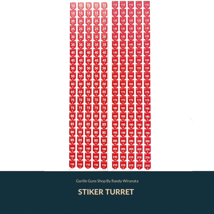 

[STOK TERBATAS] Stiker Turret