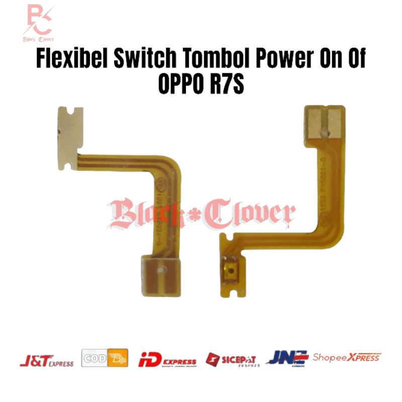 Flexible Flexibel on off Oppo R7S R7SF - Fleksibel Fleksible Tombol On Of Power Original