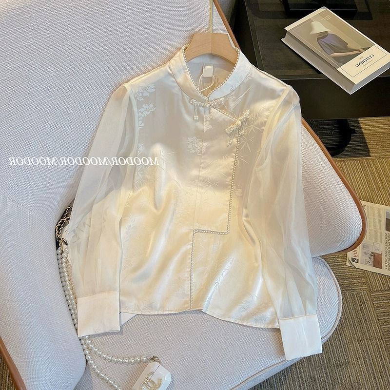 New large-sized acetic acid shirt