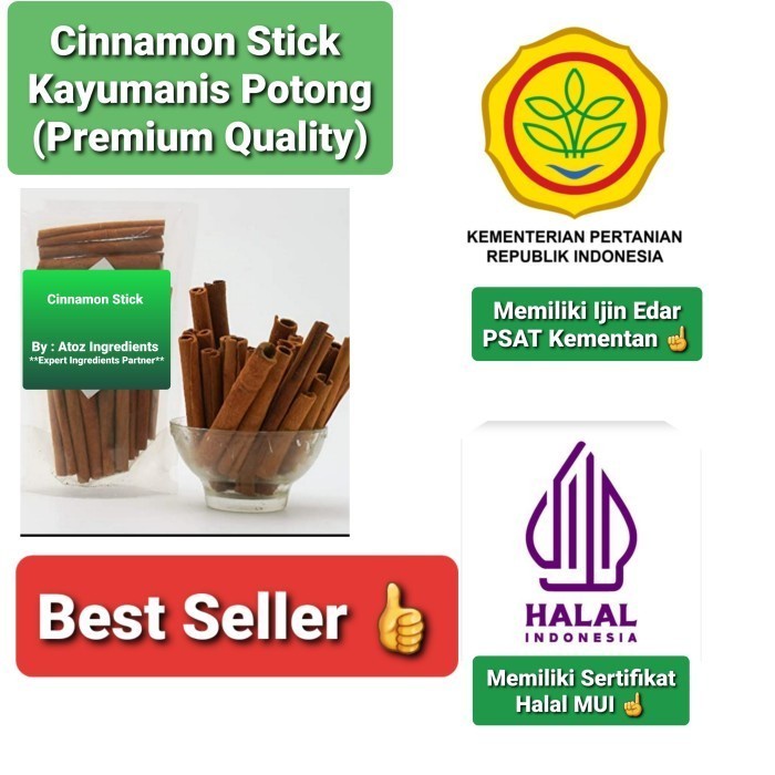 

COD - Cinnamon Stick 250 GR / Kayumanis Batang 250 GR