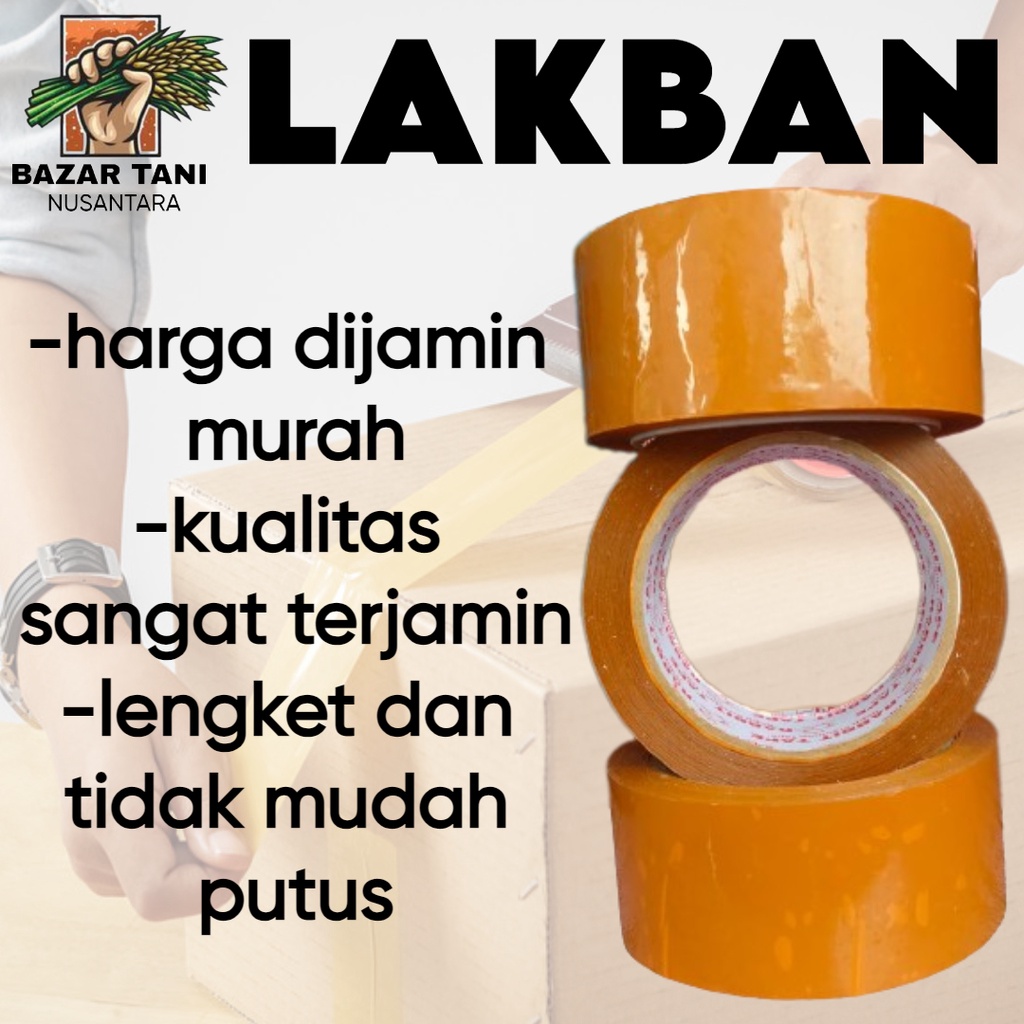 

LAKBAN COKLAT solasi besar