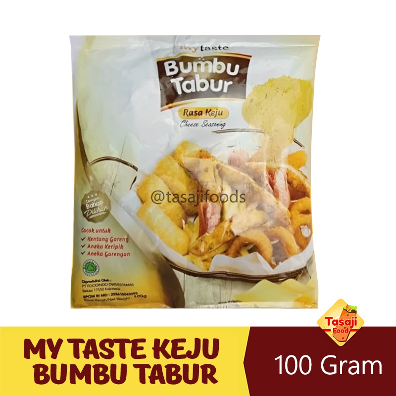 

My Taste Cheese Seasoning 100 gr - Bumbu Tabur