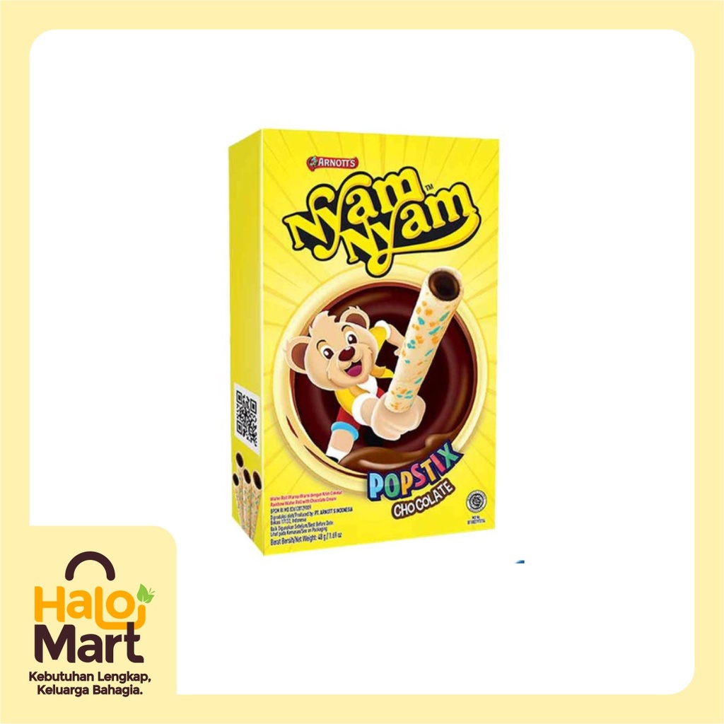 

NYAM - NYAM POPSTIX CHOCOLATE 48 GR