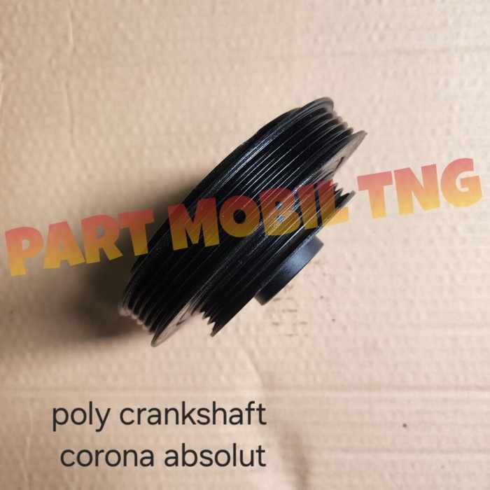 Poly Pulley Poli Crankshaft Kruk Krek As Toyota Corona Absolute 3S/4S