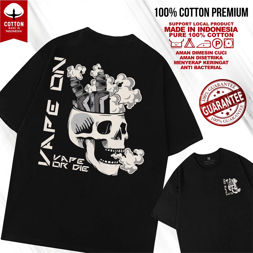 KAOS HOBI VAPE DISTRO KOMUNITAS VAPOR MANCING KAOS NGUDUD