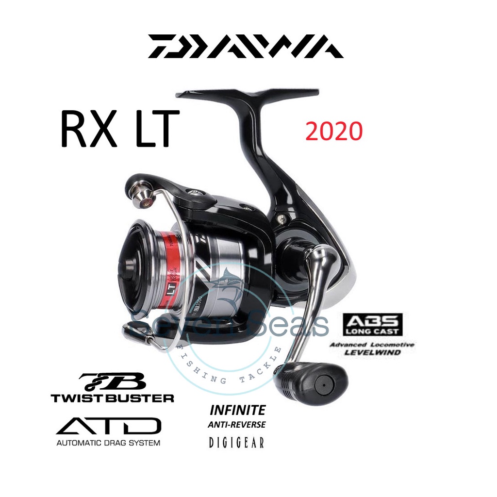 Daiwa RX LT 2020 1000 2000 2500 3000-C 4000-C 5000-C 6000 Reel Spinning Pancing