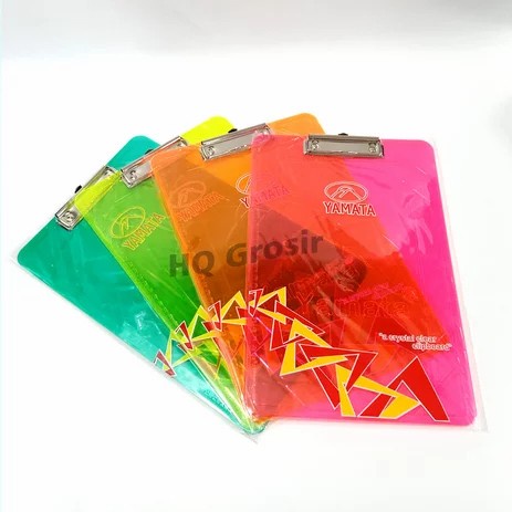 

Andma Clipboard Transparan Plastik Yamata Folio (F4)