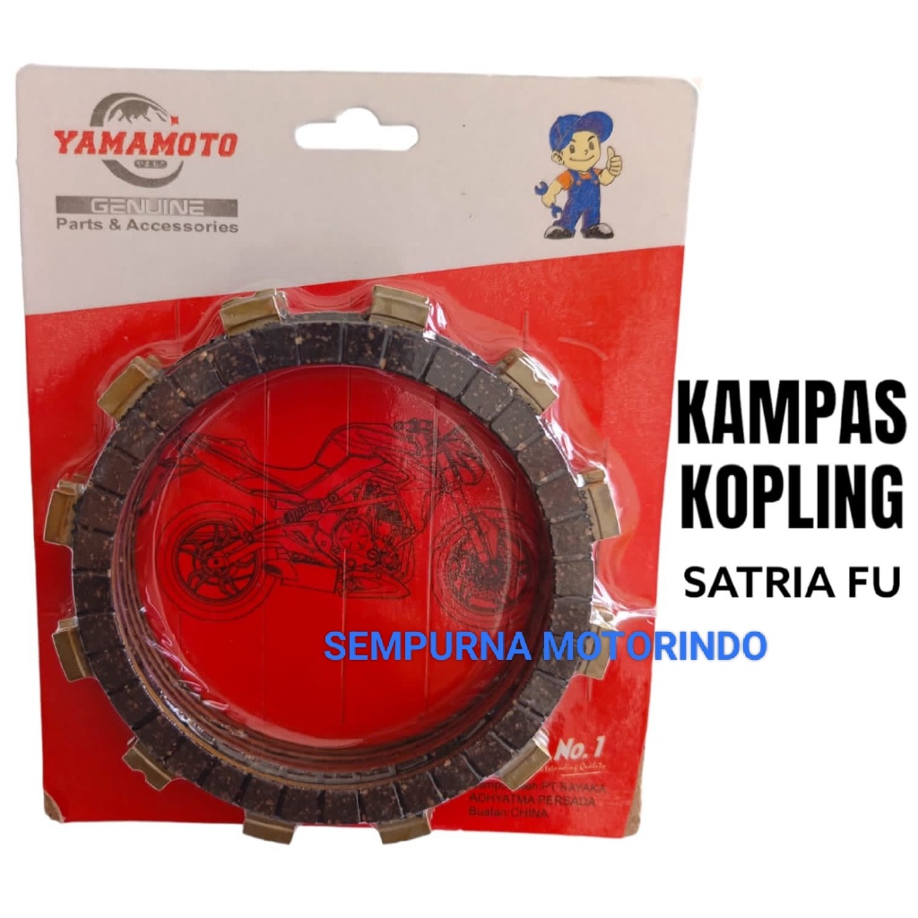 KAMPAS KOPLING SATRIA FU 150 KARBU - YAMAMOTO