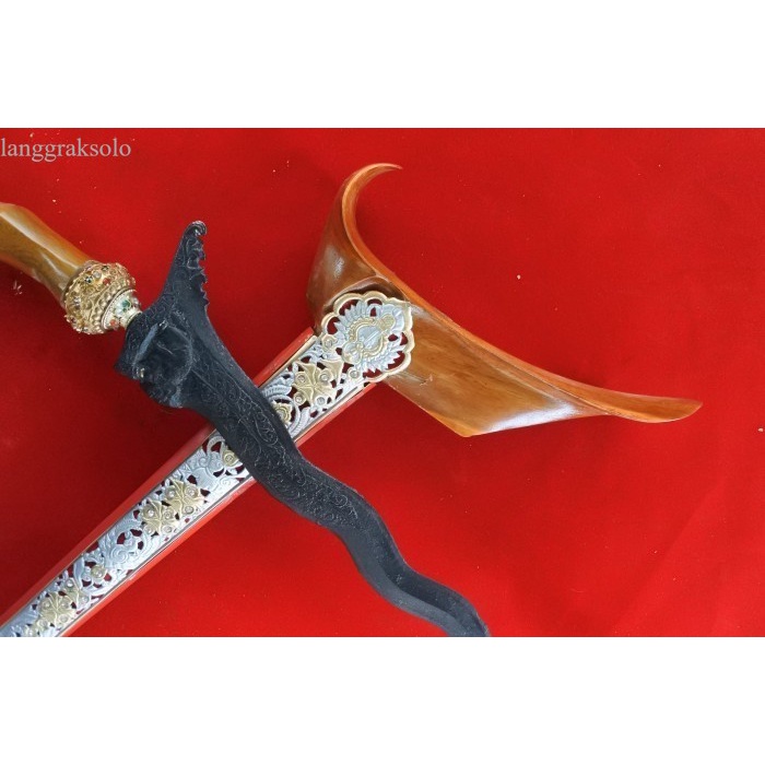 

keris langitan dapur gajah kinatah ladrang krwg KP - bilah saja antik