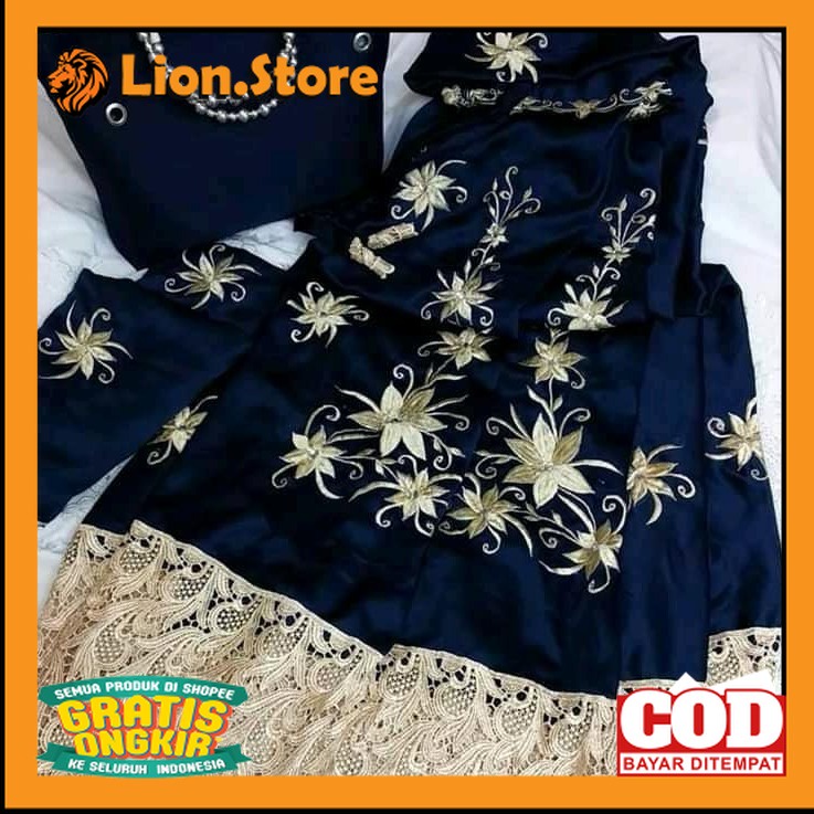 Mukena Premium JUMBO Terbaru Mukena Dewasa Bordir Mewah Bahan Sutra// MUKENA / MUKEAN POUCH / MUKENA